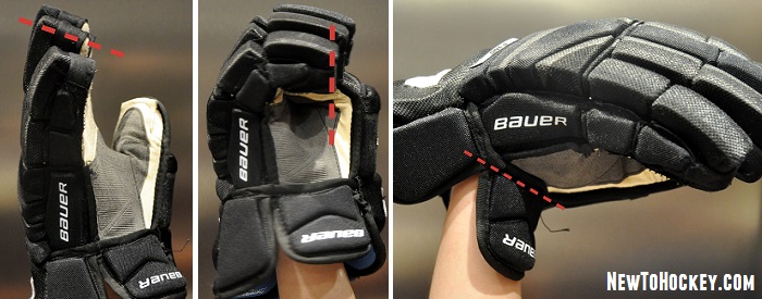 Bauer Hockey Gloves Size Chart