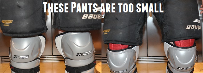Ice Hockey Pants Size Chart