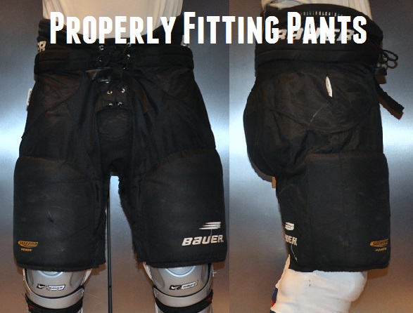 Ice Hockey Player Mens Casual Shorts Pants