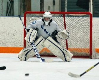 Vintage Ice Hockey Goalie Equipment  Hockey goalie pads, Goalie pads, Hockey  equipment